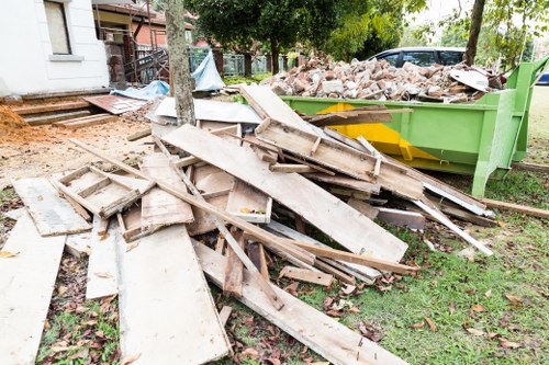 Commercial Waste Hanwell team at work managing waste