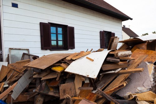 Professional team conducting house clearance in Hanwell